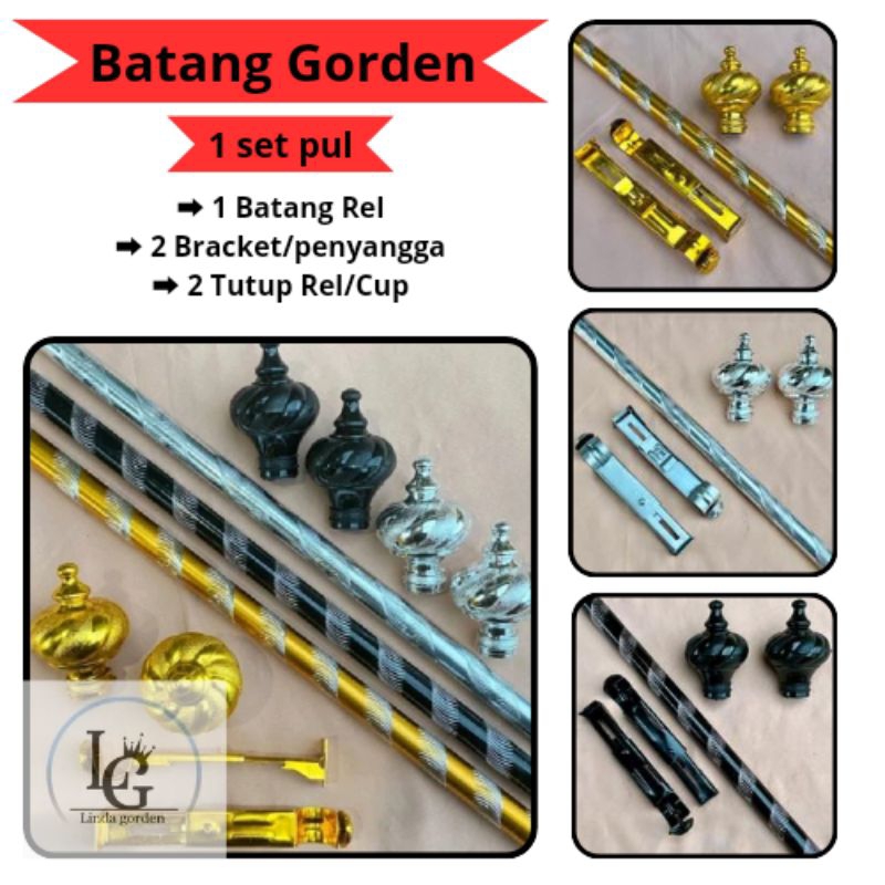 Jual batang besi batang gorden batang pipa besi batang | Shopee Indonesia