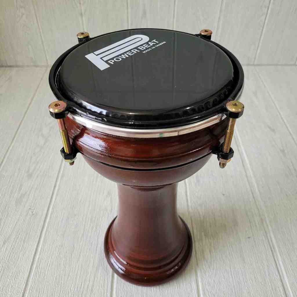 Jual Calti Darbuka Dumbuk Murah Warna Coklat Ukuran Anak 6 inch ...