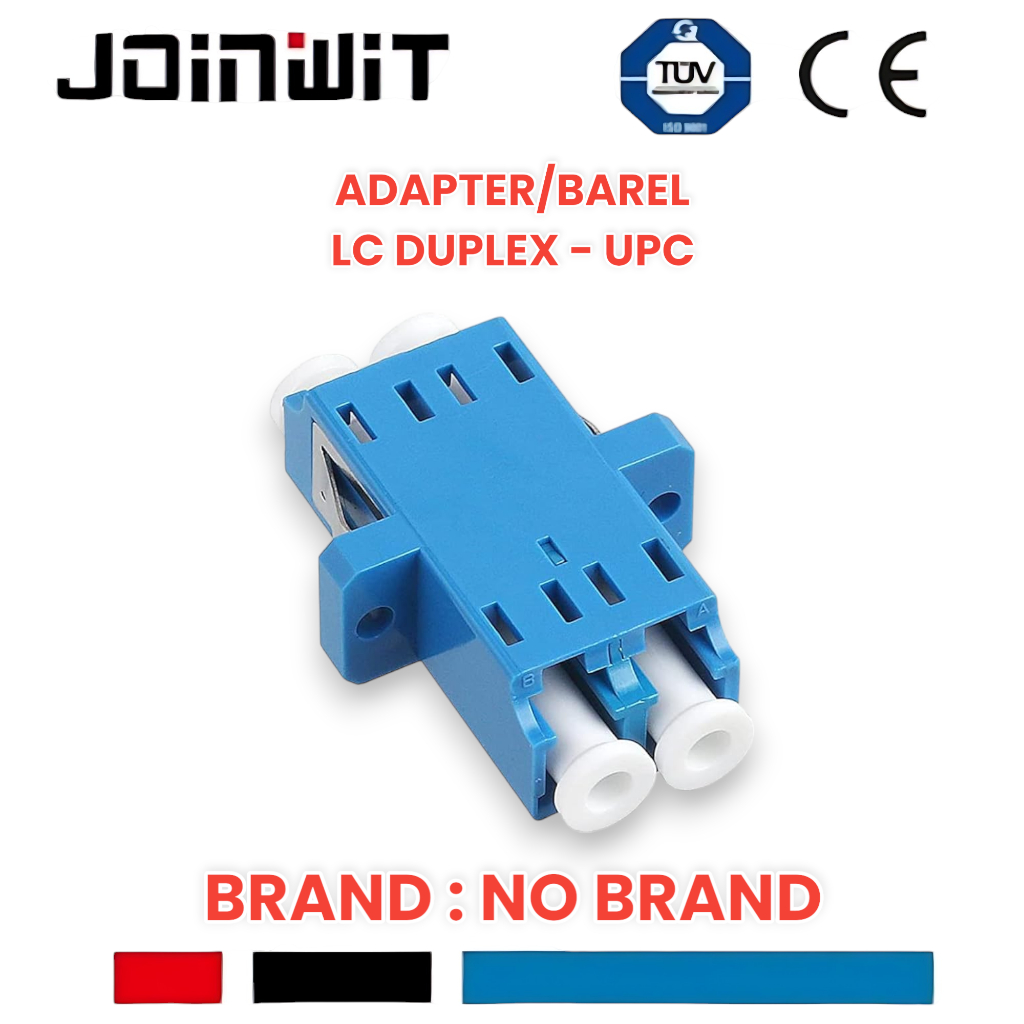 Jual Adapter LC DUPLEX sambungan UPC/APC/MM/OM3/OM4 Duplex adaptor ...