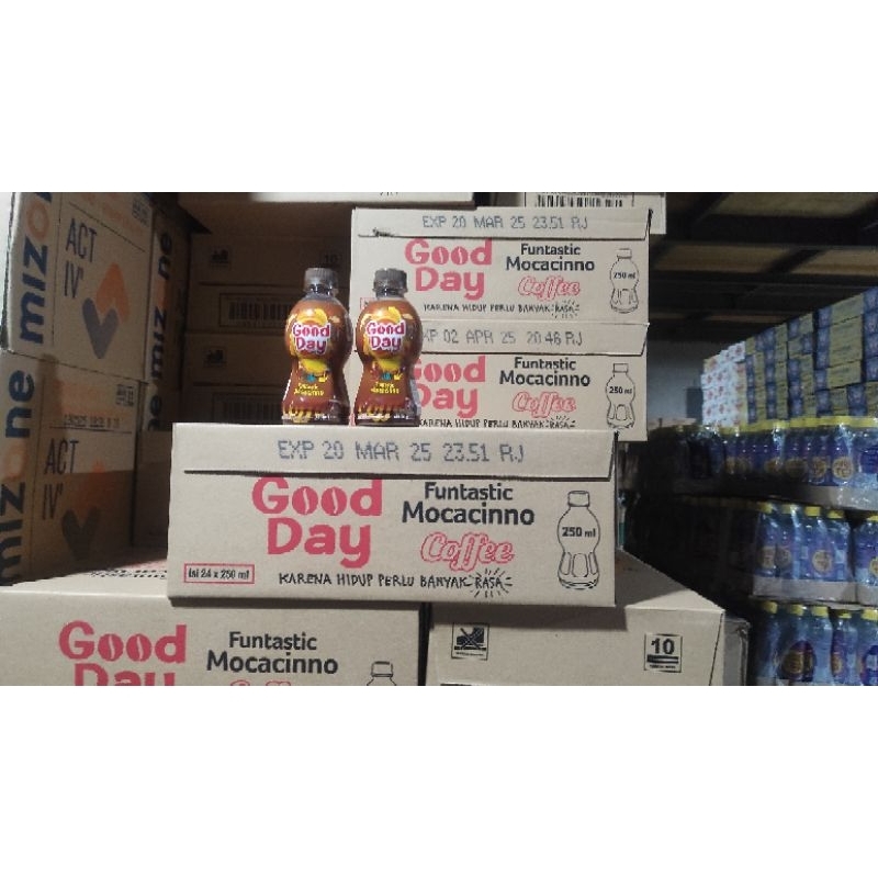 Jual Minuman GoodDay Moccacino Ready to Drink (RTD) Botol 250ml - 1 Dus ...