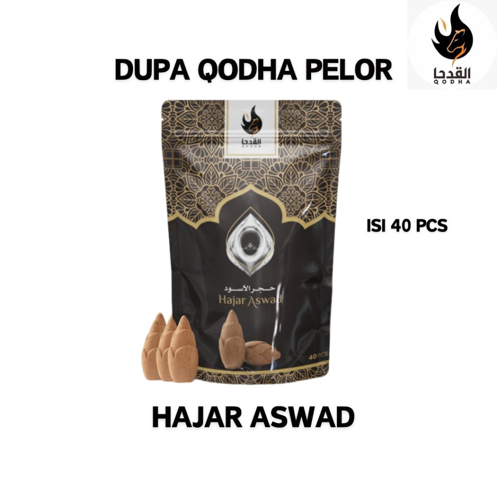 Jual OK! HAJAR ASWAD Bukhur QODHA Dupa Kerucut Pelor Kembang Bolong ...