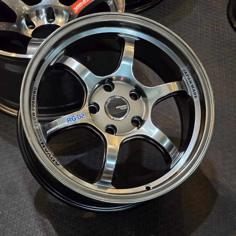 Jual velg mobil ring 17 ADVAN RG D2 FLOW FORMING velg mobil racing r17 ...