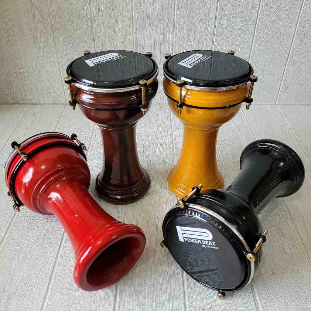 Jual Calti Darbuka Dumbuk Mini Warna Marmer Merah Ukuran Anak 6 inch ...