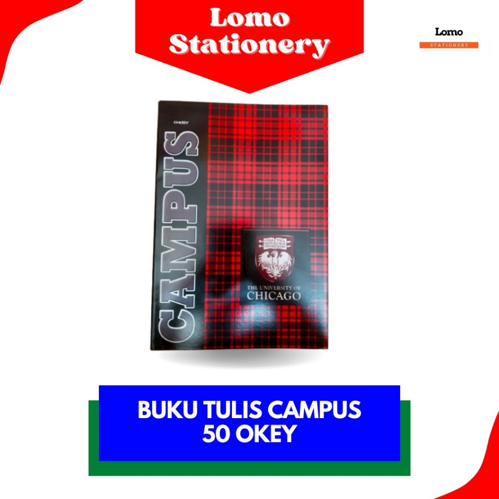 Jual Buku Tulis Boxy Campus Okey isi 50 lembar (10 Buku) | Shopee Indonesia