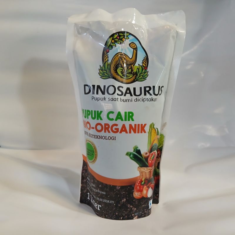 Jual Pupuk DINOSAURUS Pupuk Cair Bio-Organik 1 Liter | Shopee Indonesia