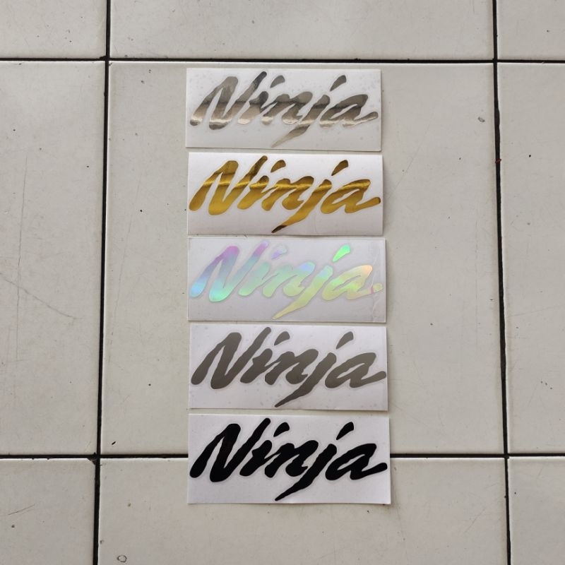 Jual stiker ninja//stiker tangki ninja rr | Shopee Indonesia