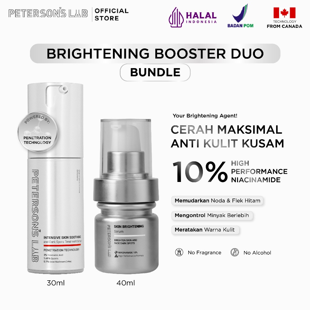 Jual Peterson's Lab Booster Serum Intensive Skin Soothing and Dark