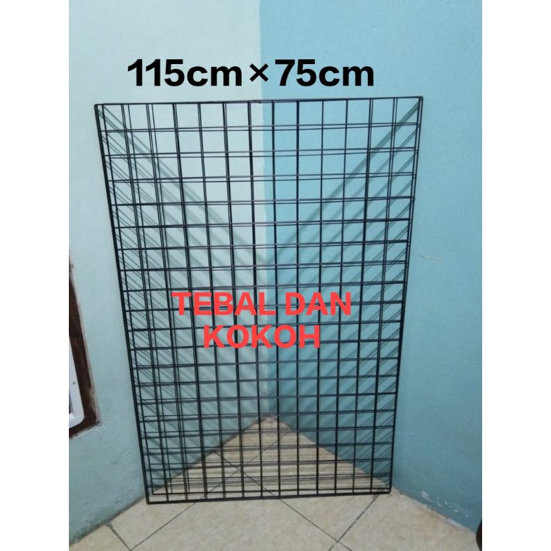 Jual (TEBAL)RAM KAWAT TEBAL HITAM-RAK DISPLAY PAJANGAN DINDING-WIRE ...