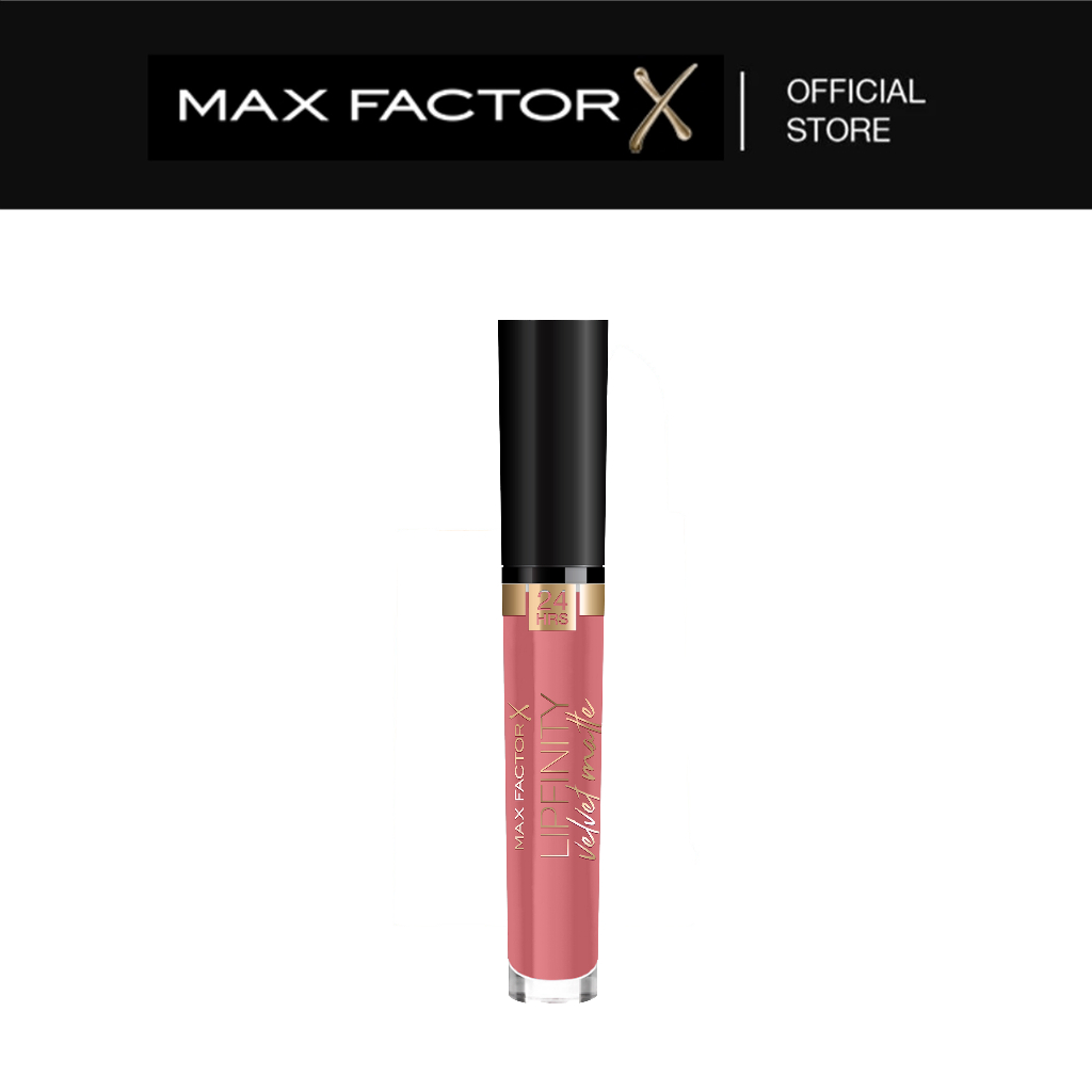 Max Factor Lipfinity Velvet Matte Lippenstift – 050 Satin Berry | 24h Matte Farbe
