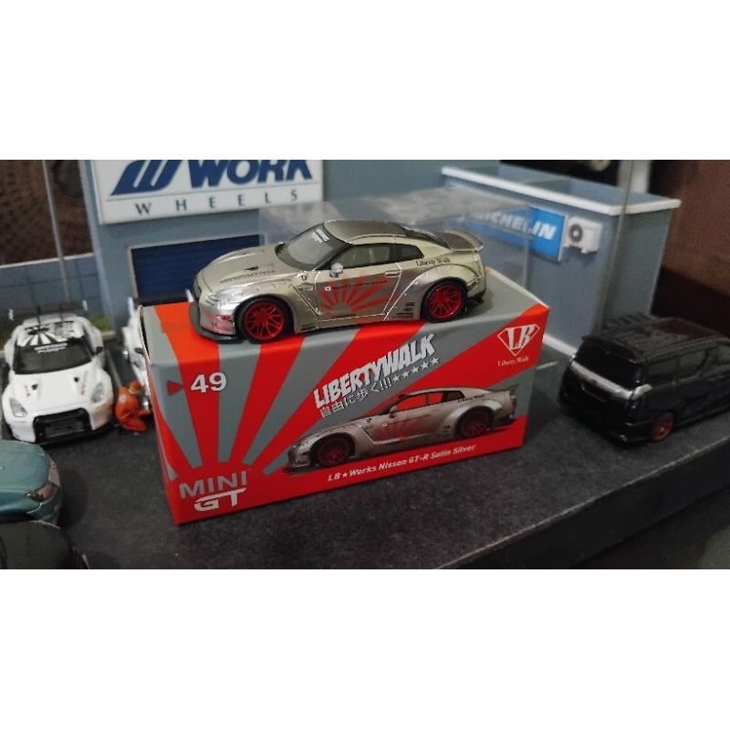 Jual Mini Gt R35 Satin silver | Shopee Indonesia