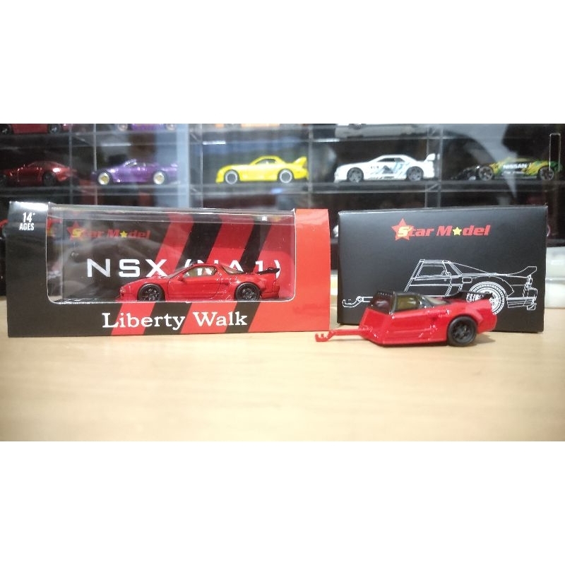 Jual star model NSX LBWK liberty walk set trailer unsealed | Shopee ...
