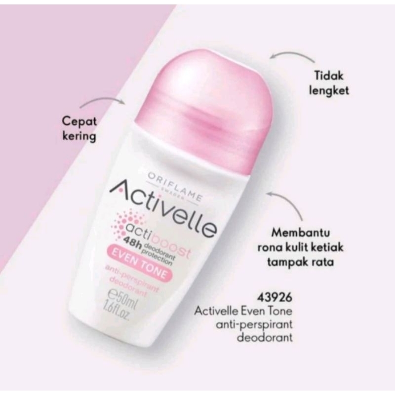 Jual Activelle deodorant roll on invisible | Shopee Indonesia