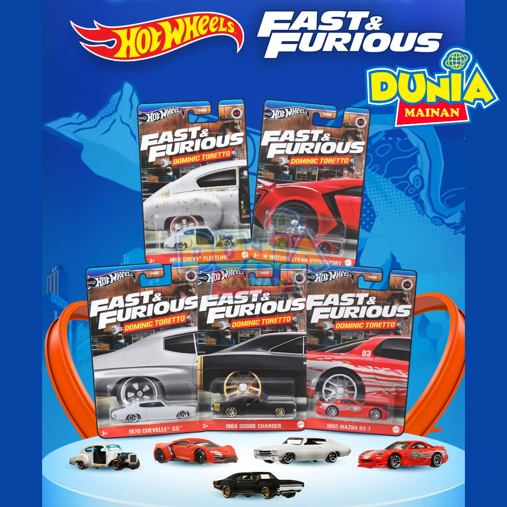 Buy Hot Wheels 1:64 1970 Chevelle SS – Fast & Furious Dominic Toretto HRW47 HNR88 Die-cast Model Online in India