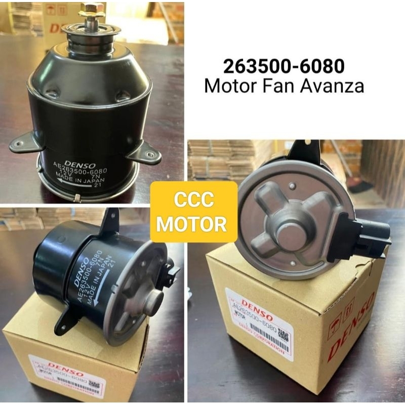 Jual MOTOR FAN TOYOTA AVANZA XENIA DENSO ORIGINAL BERGARANSI BARU ND ...