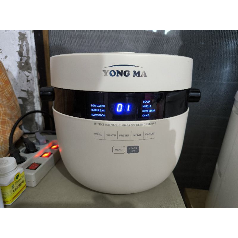 Jual Rice Cooker Yong Ma Low Carbo/ LOW SUGAR (PEMBELIAN 25 MARET 2024