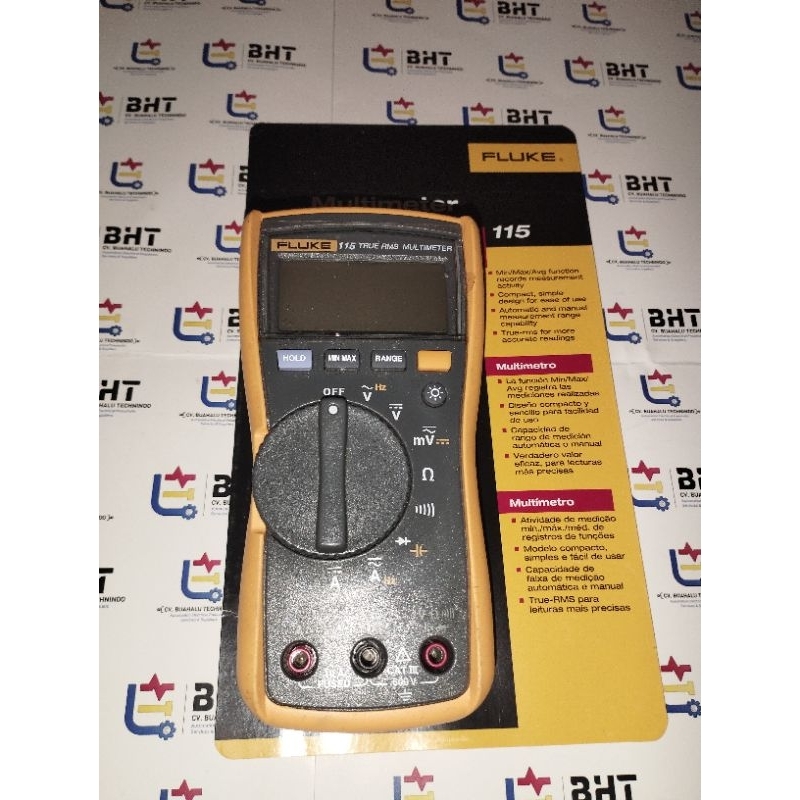 Jual Fluke 115 True-RMS Digital Multimeter Original | Shopee Indonesia