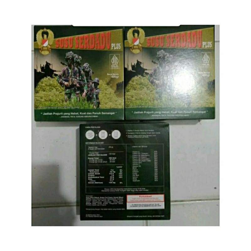 Jual PROMO EPROCAL IMUCAL SUSU SEREAL RANSUM TNI SUSU SERDADU EXP 30 ...