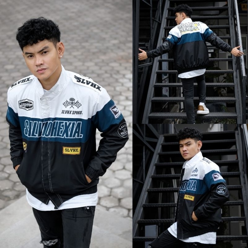 Jual JAKET NASCAR SALVIO HEXIA PARASUT -JAKET MOTOR PRIA RACING PARASIT ...