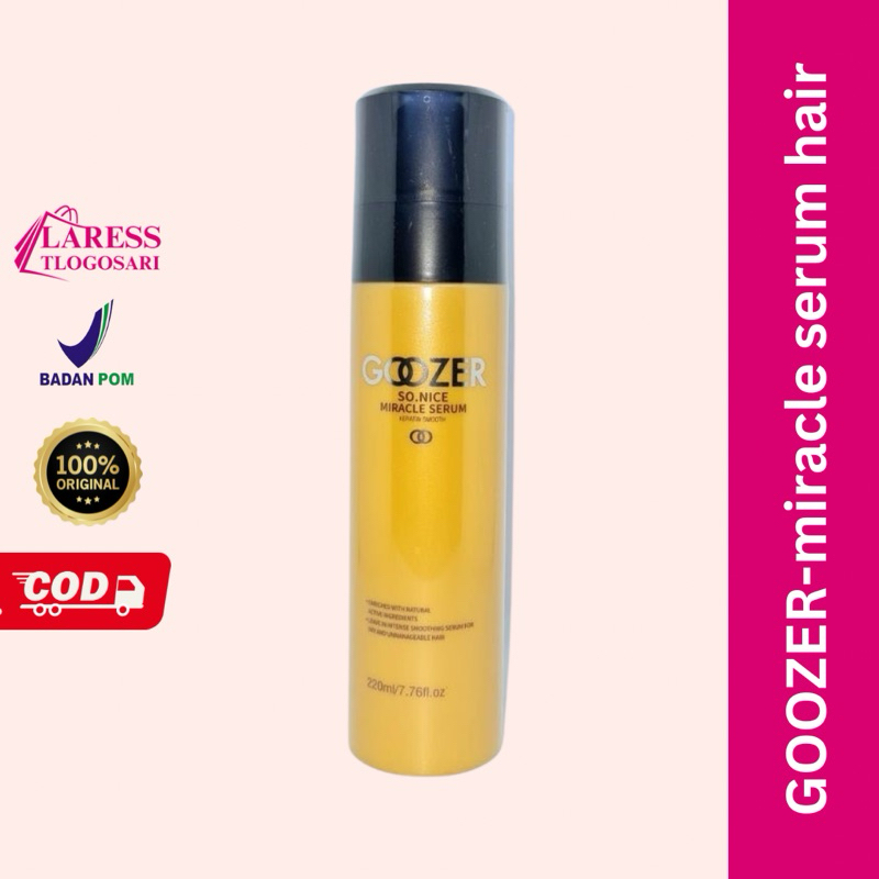 Jual Goozer sonice mirecel serum 220ml | Shopee Indonesia