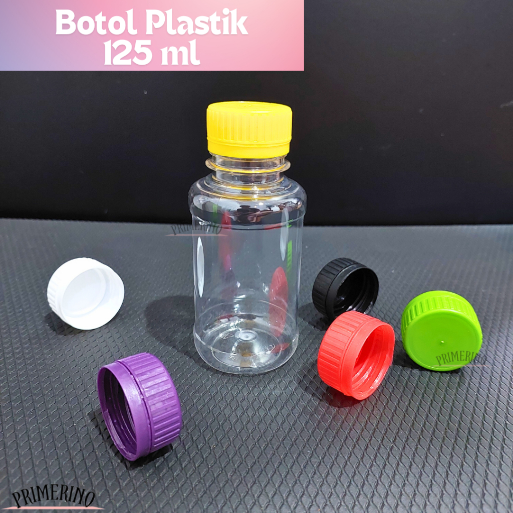Jual Botol Zamzam 125 ml / Botol Almond PET / Botol Plastik Botol Jus ...
