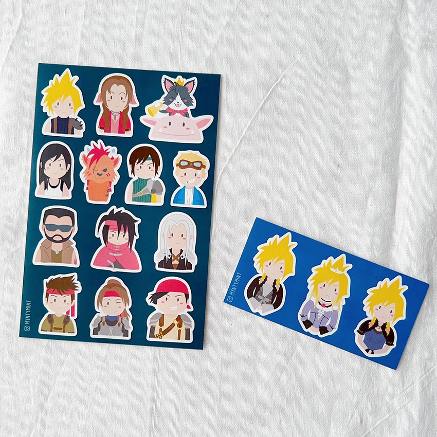 Jual Final Fantasy VII / FF7 Sticker | Shopee Indonesia
