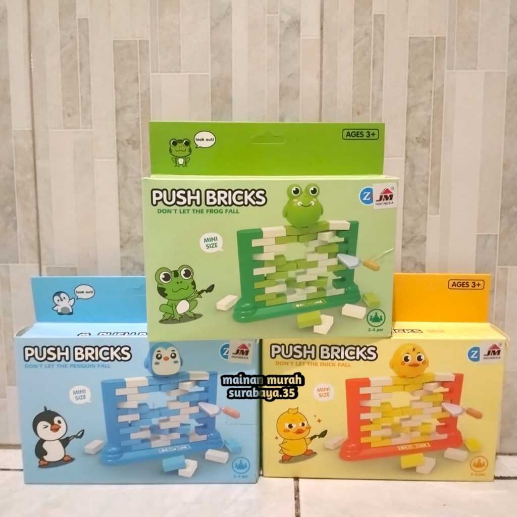 Jual Mainan Anak Push Bricks Motif 033ABC | Mainan Game Anak Tembok ...