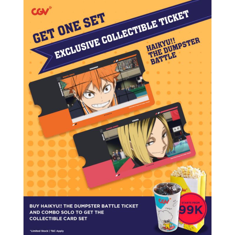 Jual Haikyuu!! The Dumpster Battle Collectible Ticket — Kenma | Shopee ...