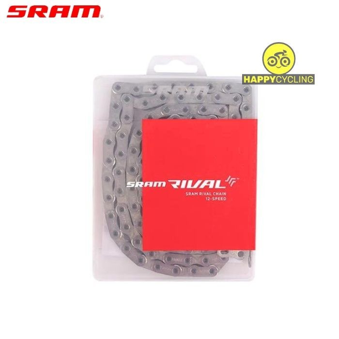 Jual Sram Rival Chain 120L Powerlock 12Speed Silver Rantai Sepeda Happy ...