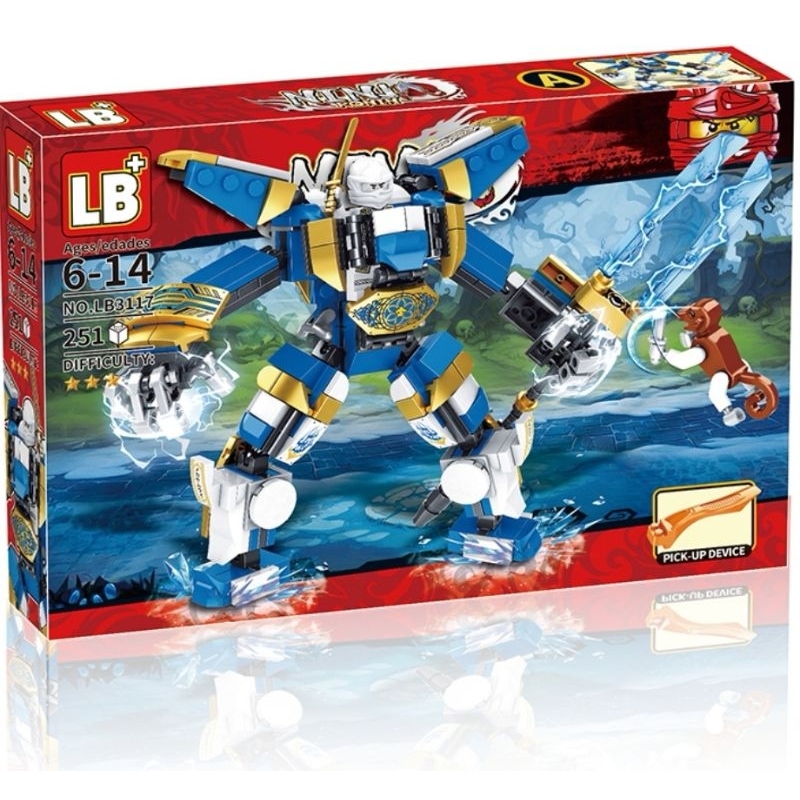 Jual OBM99144 - Mainan Balok susun bricks blocks ninja dragon Zane 4in1 ...