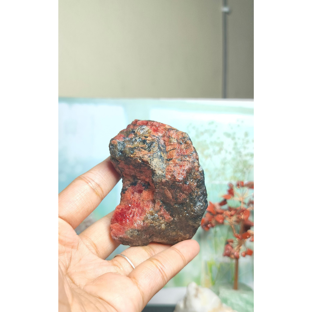 Jual Natural African Rhodonite Rough / Raw Stone (1) | Shopee Indonesia
