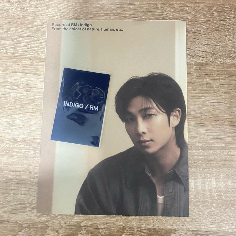 Jual Photocard Fabric Indigo X Poster Indigo Album Namjoon RM BTS (Take ...