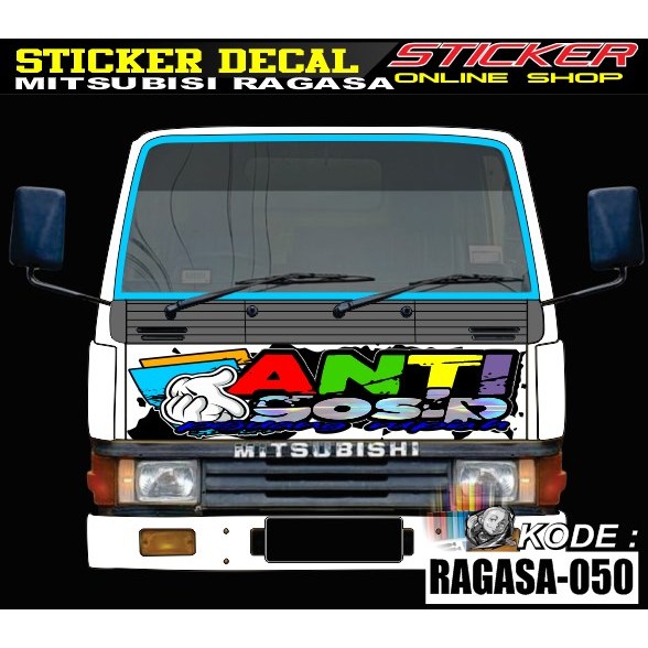 Jual Stiker Decal stiker truck ragasa depan stiker kabin depan ragasa ...