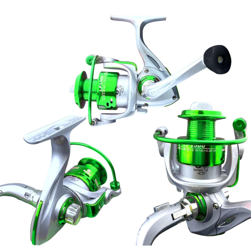 Jual AquaPro - Reel Pancing Series LF1500 LF2500 5.2:1 Gear Ratio 8 ...