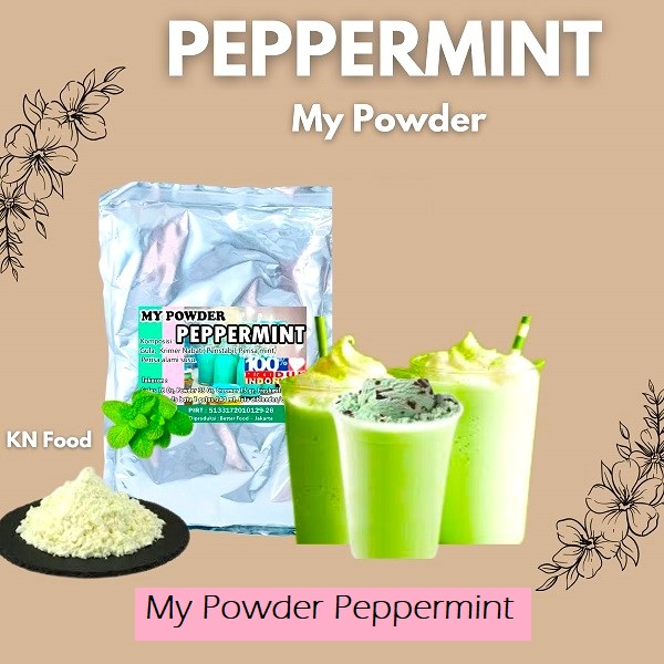 Jual Bubuk Minuman Mint - Powder Peppermint 1Kg - Bubuk Minuman Rasa ...