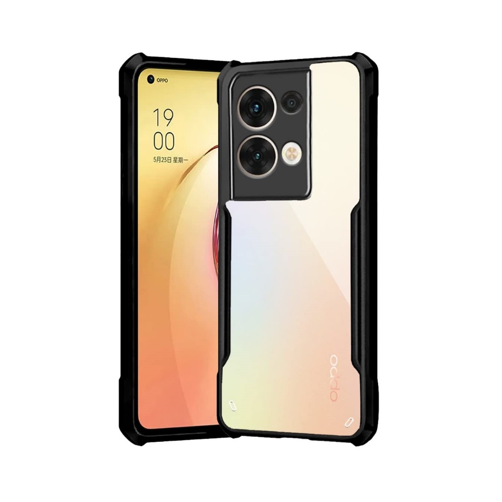 Jual Case OPPO Reno 8 4G Fusion Armor Shockproof Transparent | Shopee ...