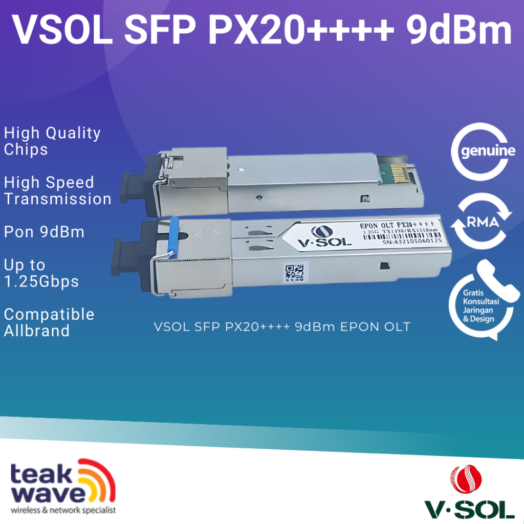 Jual VSOL SFP PX20++++ 9dbm EPON OLT Module Transceiver | Shopee Indonesia