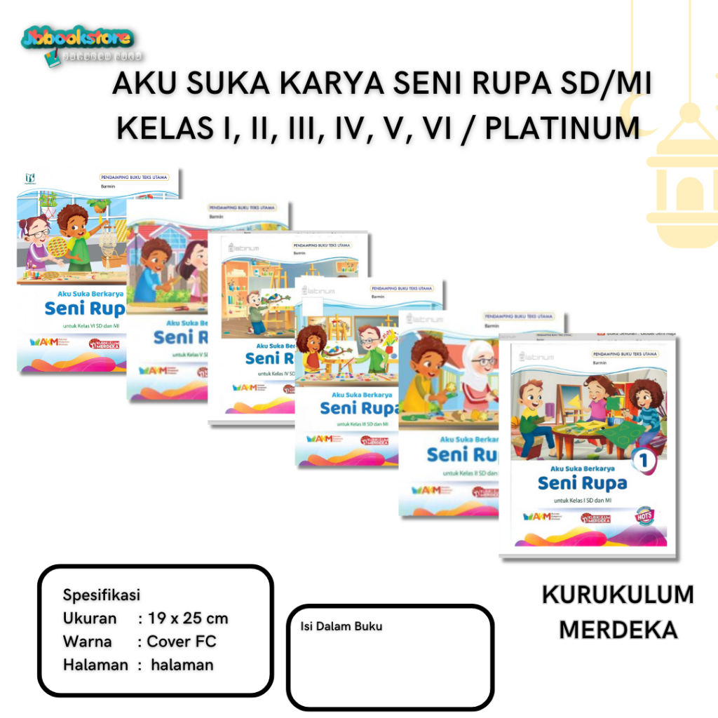 Jual Buku Seni Rupa SD / Seni Rupa kelas 1 2 3 4 5 6 SD / Kurikulum ...