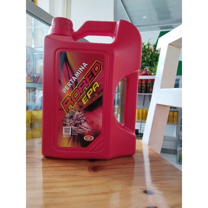 Jual OLI PERTAMINA RORED EPA SAE 140 4 LITER 100%ORI | Shopee Indonesia
