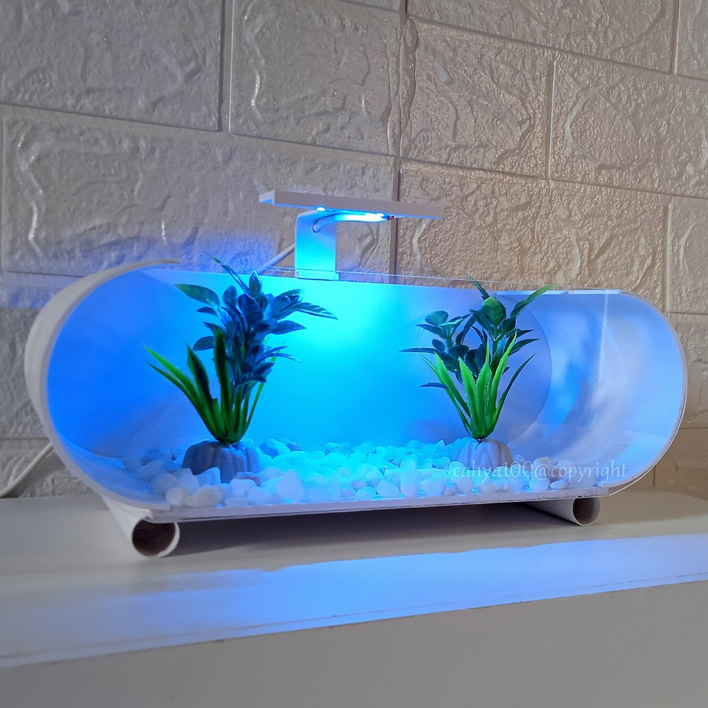 Jual LED Aquarium Mini Ikan Hias Akuarium Fullset Tanpa Filter (GRATIS