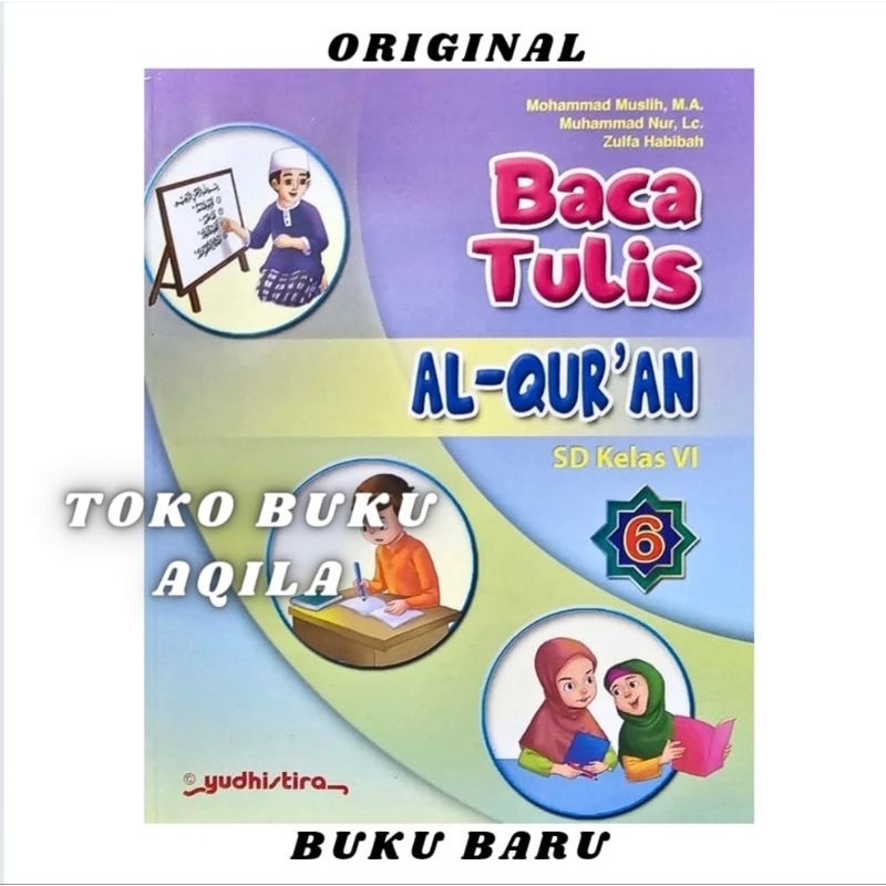 Jual Buku Btq Kelas 1 2 3 4 5 6 Sd Mi Yudhistira Baca Tulis Alquran