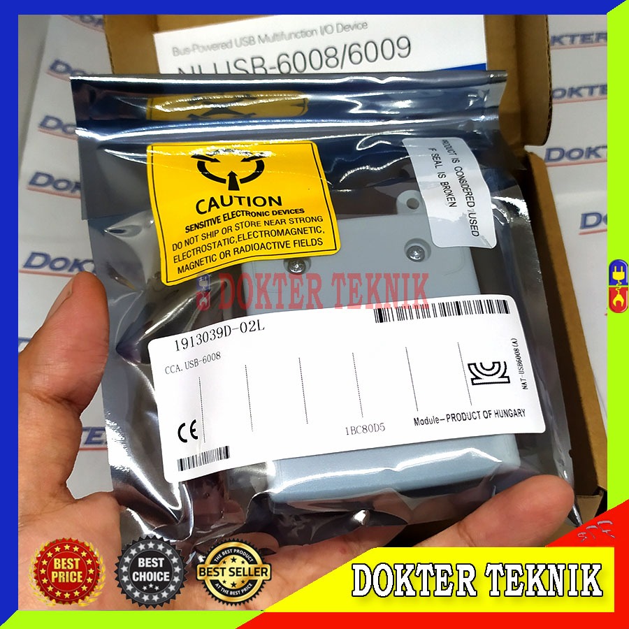 Jual USB-6008 National Instruments Data Acquisition Card NI DAQ ...