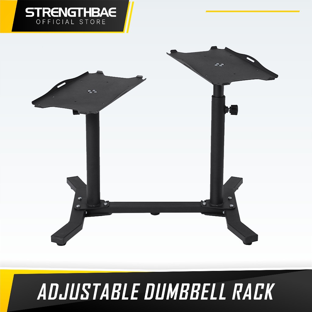 Jual Adjustable Dumbbell Rack STRENGTHBAE Rack Dumbbell | Shopee Indonesia