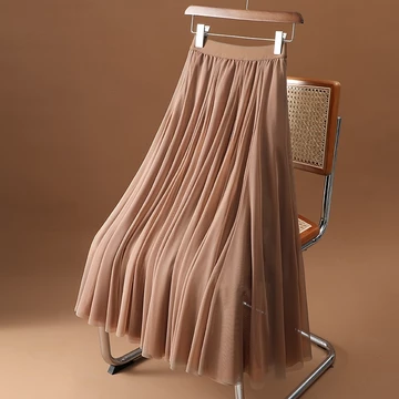 Rok Tutu 3 Lapis Bridal Premium Rok High Waist Wanita Maxi Skirt Polost Bangkok Panjang
