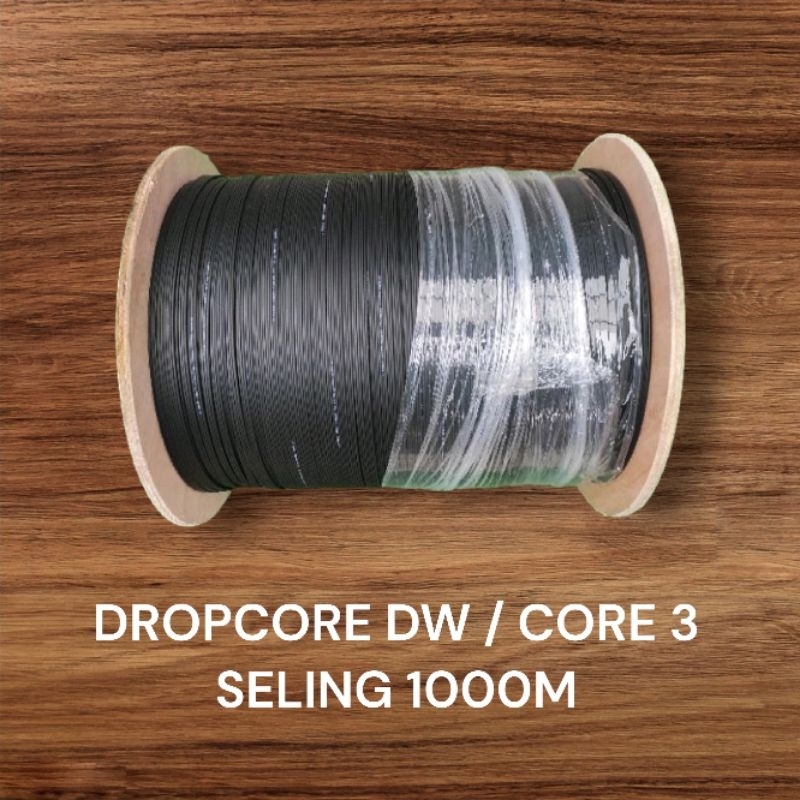 Jual DROPCORE 1 CORE 3 SELING 1000 METER / INDOFIBER / KENSATEL / NS2 ...