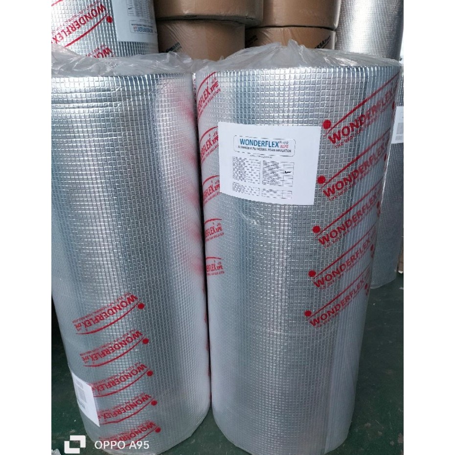 Jual Foam XLPE Double Side 3,4,5,8,10mm Wonderflex Peredam Panas Atap ...