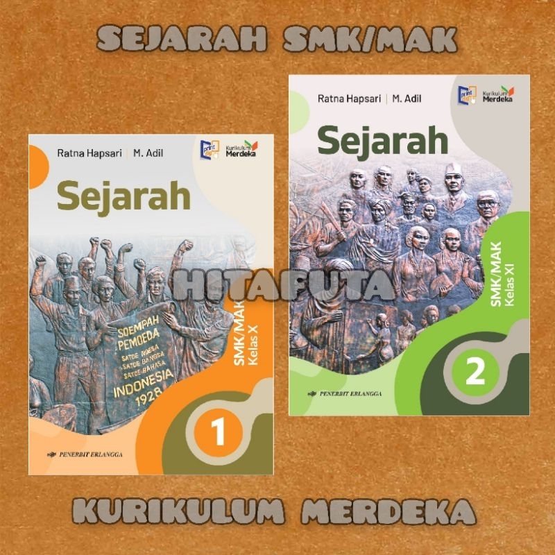 Jual Buku Kurikulum Merdeka Sejarah SMK Kelas 10 X 1 Original Penerbit ...