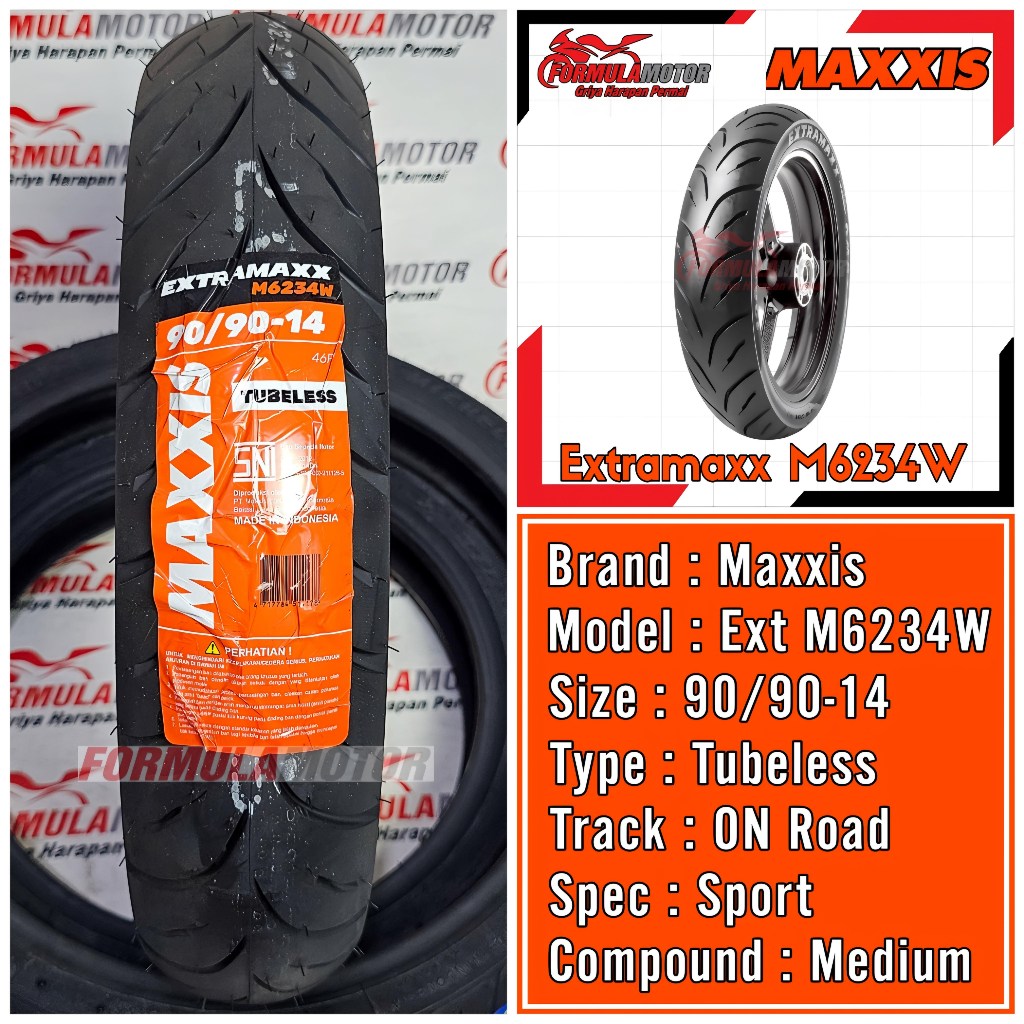 Jual Maxxis Extramaxx M W M Ring Tubeless Ban