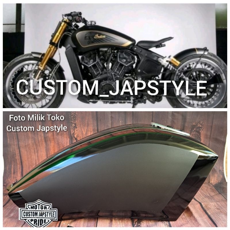 Jual Tangki Custom Bobber Indian Bobber Tutup Ninja Shopee Indonesia