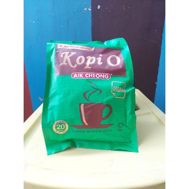 Jual Aik Cheong Kopi O (20 Sachet x 10gr) | Shopee Indonesia