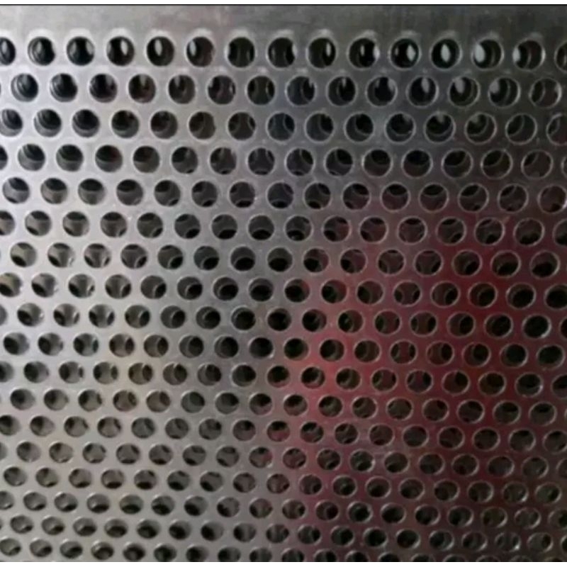 Jual Plat Lubang Besi Perforated 5mm Tebal 0,8mm Ukuran 100cm x 100cm ...